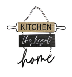Kitchen The Heart Of The Home Sign