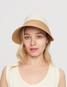 Sierra Open Top Sun Hat - Beige FINAL SALE