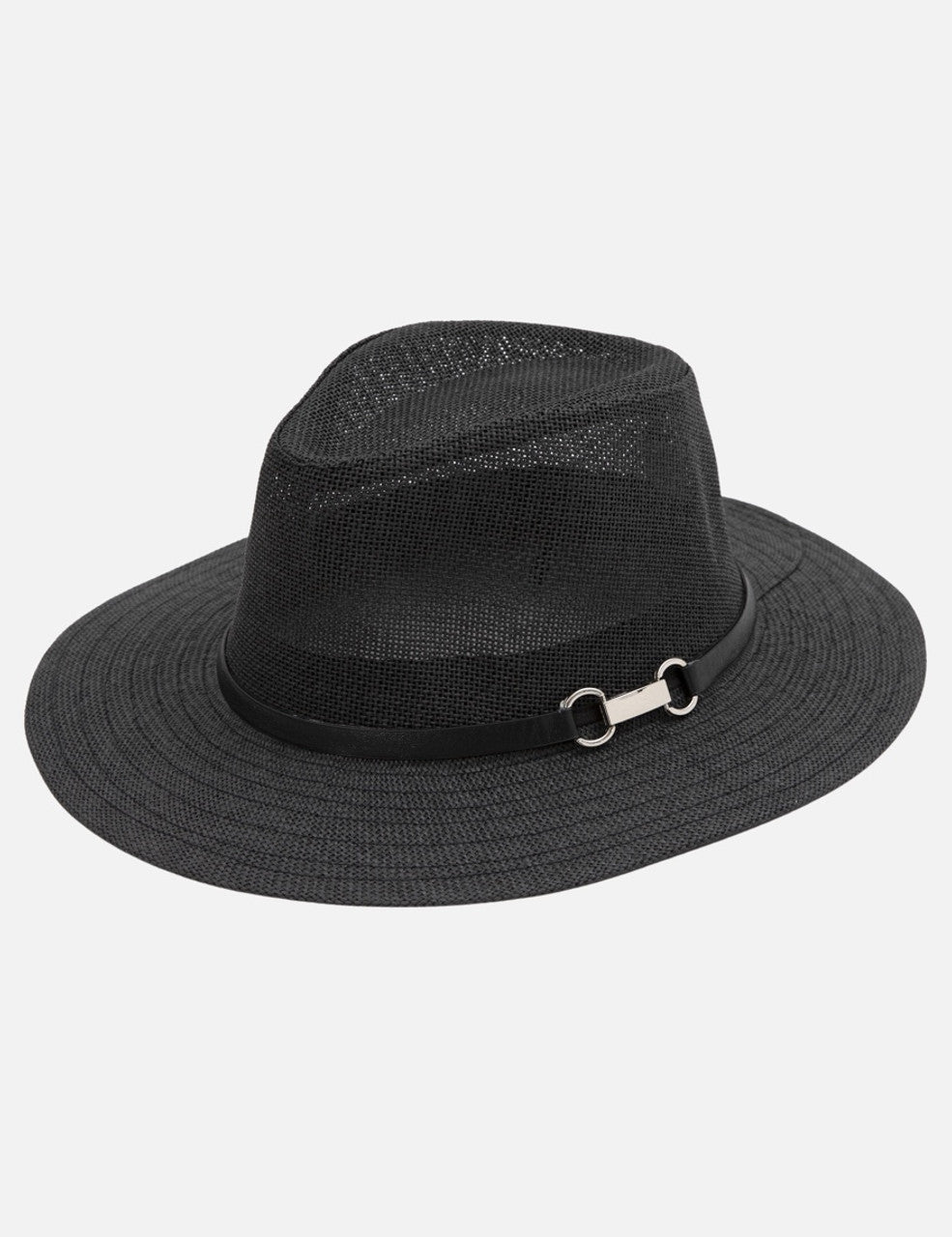 Black Panama Hat FINAL SALE