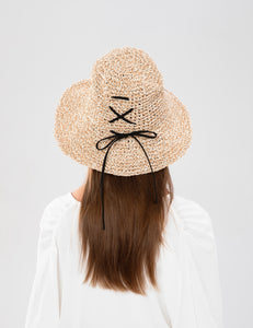 Lynne Straw Hat - Beige