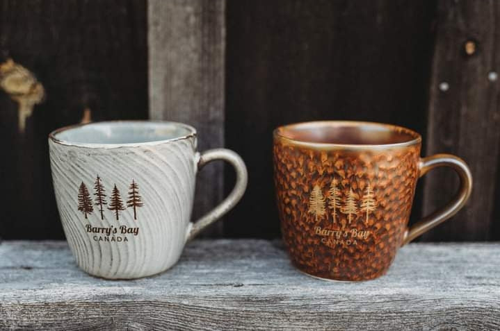 Barry's Bay Crackle Swirl Mug