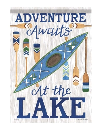 Lake Adventures Garden Flag