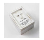 White Wooden Prayer Box