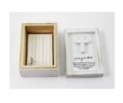 White Wooden Prayer Box