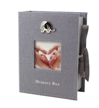 Load image into Gallery viewer, Grey Baby Memory Box
