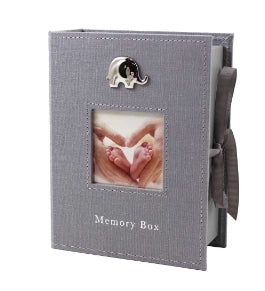 Grey Baby Memory Box