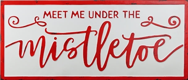 Mistletoe Sign