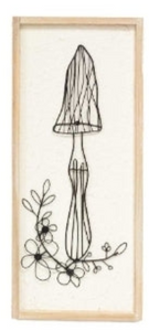 Wired Tall Mushroom Art