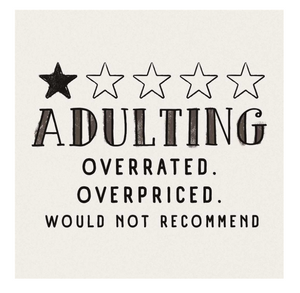 Adulting Coaster