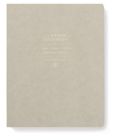 Standard Grey Weekly Planner