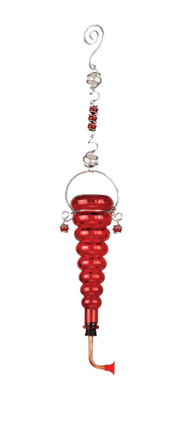 Red Hummingbird Feeder