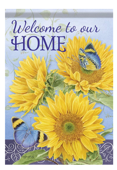 Sweet Sunflowers Garden Flag