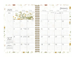 Watercolor Seasons Engagement Planner 2026