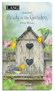 Birds In The Garden 2-Year Pocket Planner