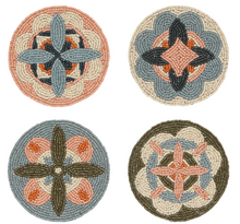 Load image into Gallery viewer, Disco Formation Beaded Coasters - Assorted
