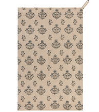 Load image into Gallery viewer, Salvia Block Print Dishtowel
