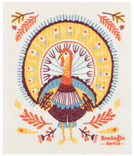 Load image into Gallery viewer, Autumn Plenty Thanksgiving Swedish Dishcloth
