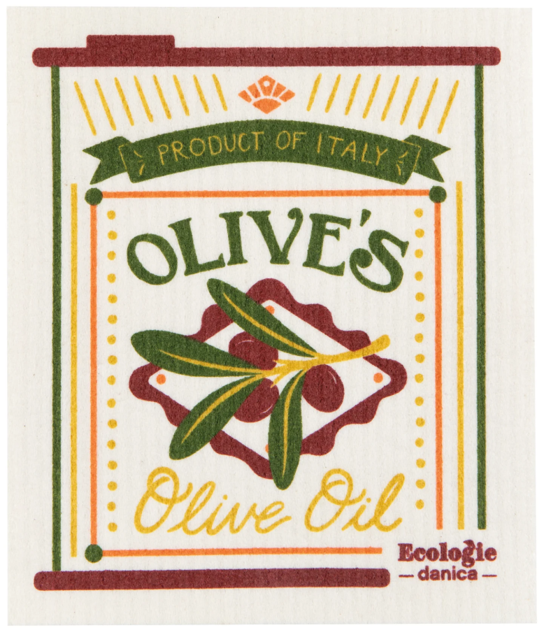 Olive Oil Swedish Dishcloth