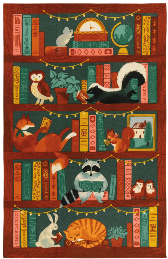 Book Club Dishtowel