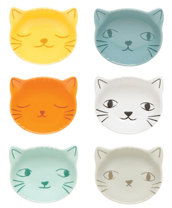 Purrfect Shaped Pinch Bowls - Assorted