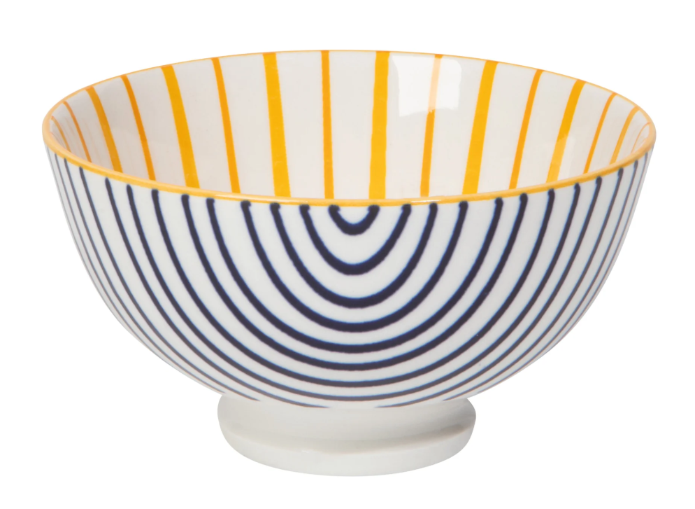 Sunburst Stamped Bowl 4 Inch