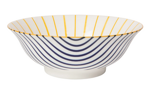 Sunburst Stamped Bowl 8 inch