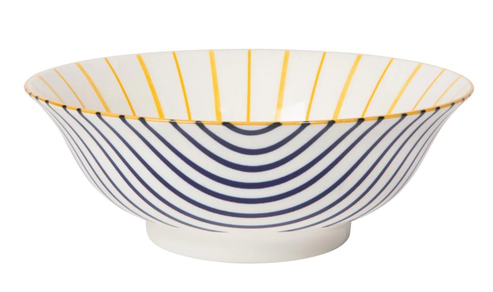 Sunburst Stamped Bowl 8 inch
