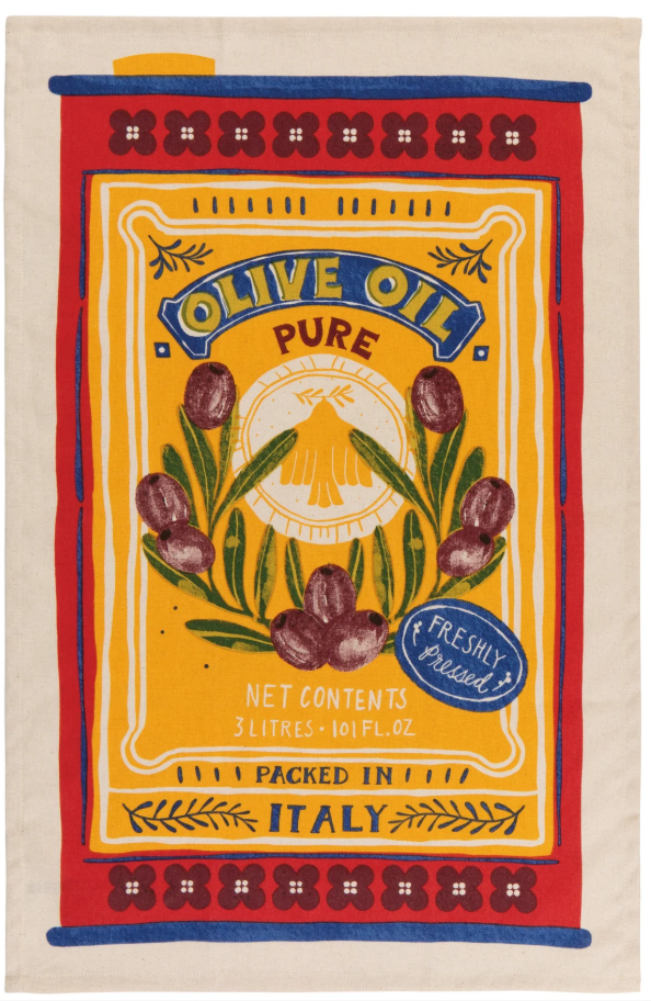 Olive Oil Dishtowel