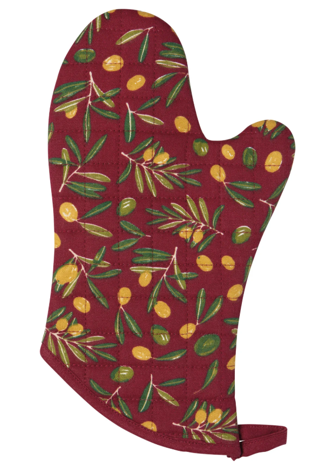 Olive Oil Chef Mitt Pair