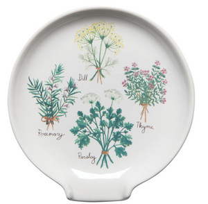 Fresh Herbs Spoon Rest