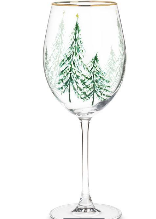Winter Trees Goblet