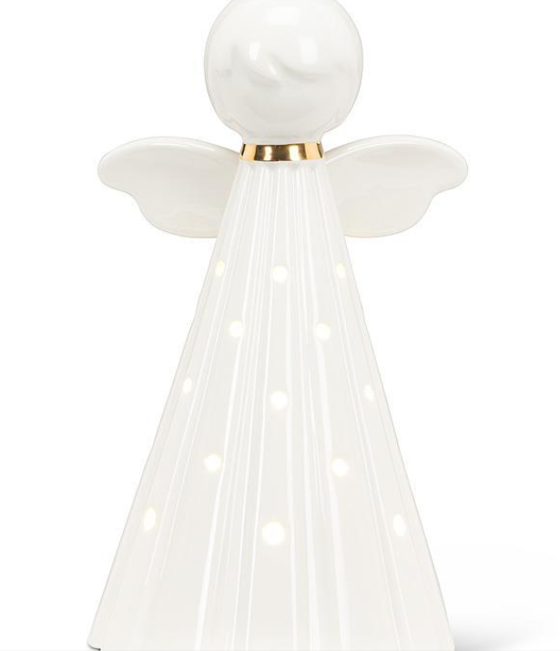 Large Simple Angel with LED Lights