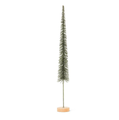 Large Skinny Glitter Brush Tree