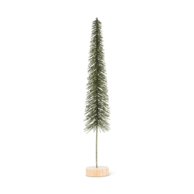Medium Skinny Glitter Brush Tree