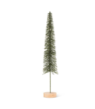 Small Skinny Glitter Brush Tree