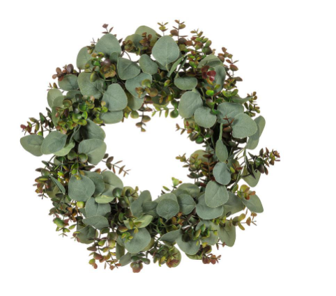 Large Boxwood & Eucalyptus Wreath