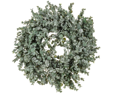 Medium Frost Boxwood Wreath