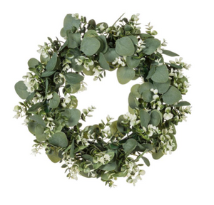 Large Boxwood & Eucalyptus Wreath