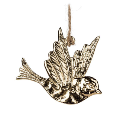 Simple Flat Bird Ornament