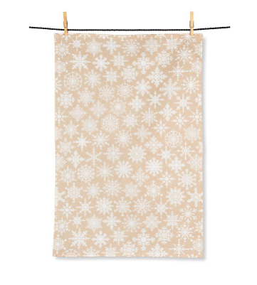 Scandi Snowflakes Kitchen Towel