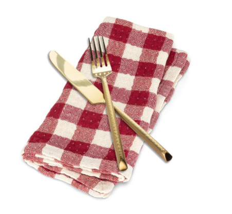 Small Check Gingham Napkin