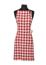 Load image into Gallery viewer, Small Check Gingham Apron
