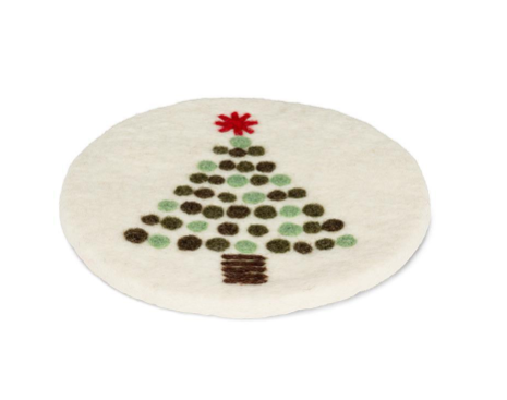 Dotted Tree Trivet
