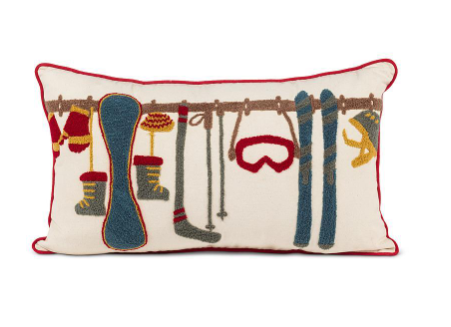 Rectangle Ski Gear Pillow