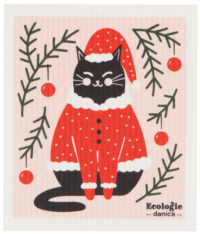 Santa Paws Swedish Sponge Cloth