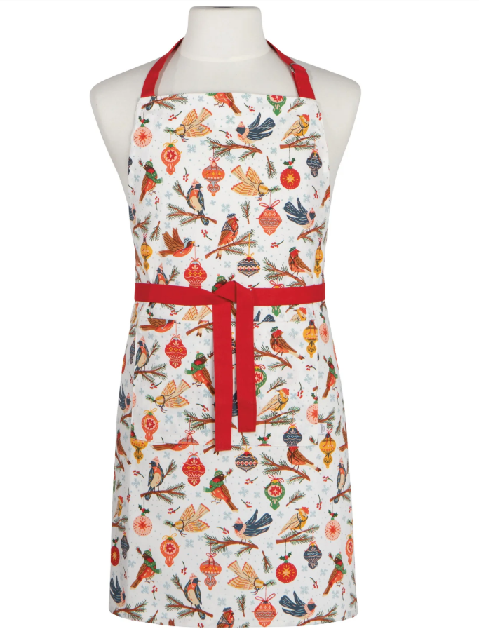 Season's Tweetings Christmas Apron