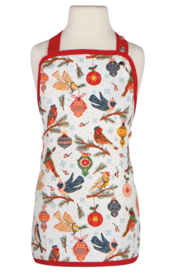 Season's Tweetings Christmas Kids Apron