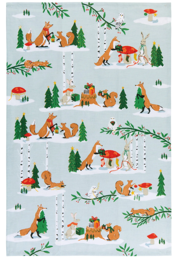 Forest Fete Dishtowel