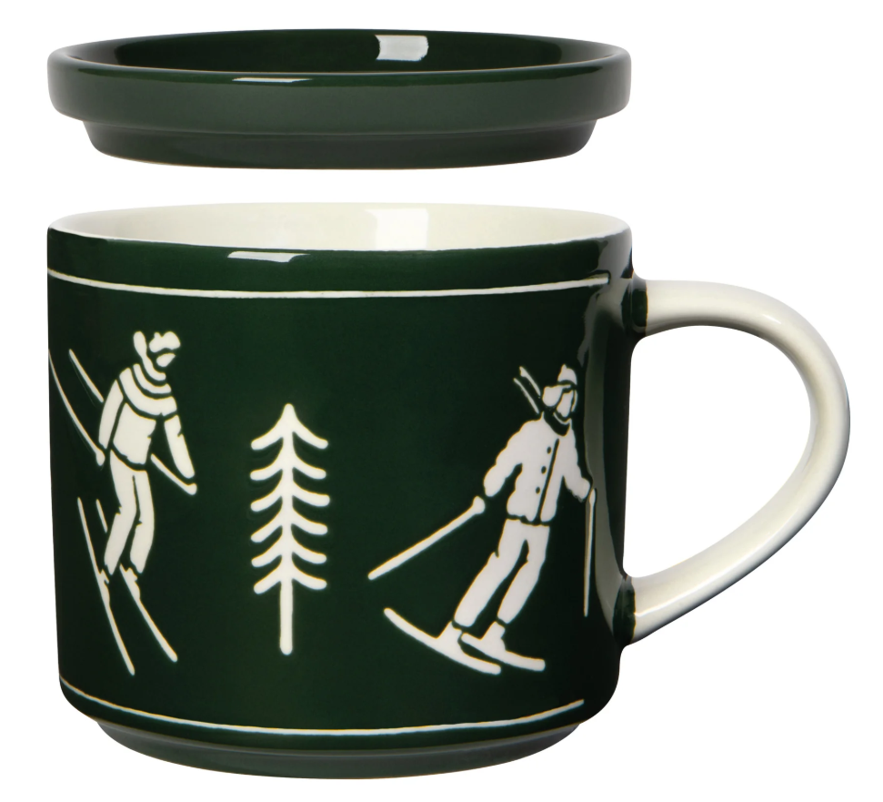 Ski Ya Later Mug with Lid