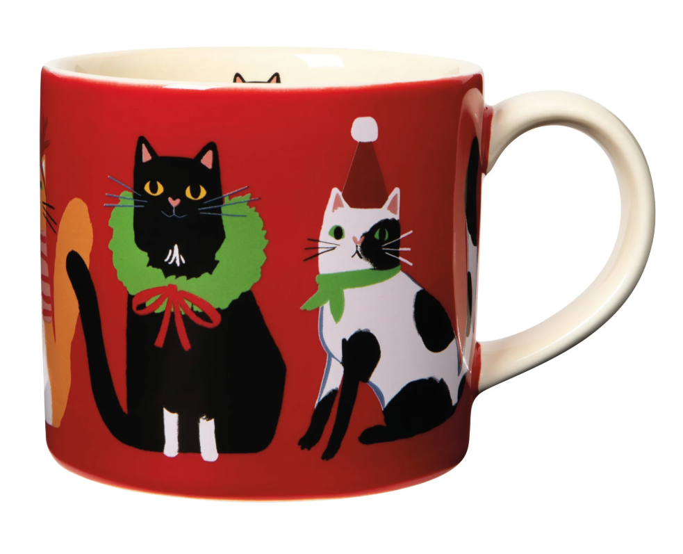 Kitty Carol Christmas Mug in a Box